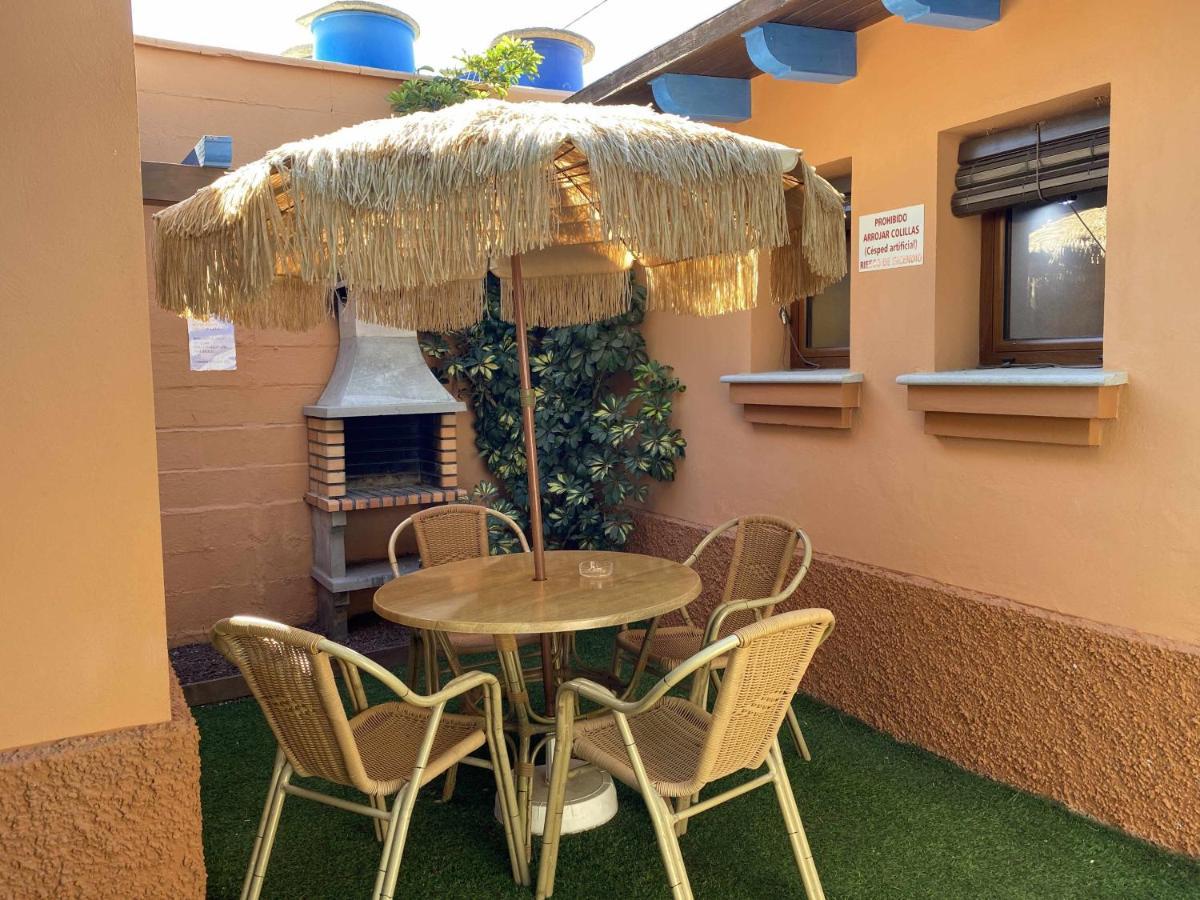 Estudio Con Jardincito Privado Barbacoa Y Piscina Cádiz Eksteriør billede
