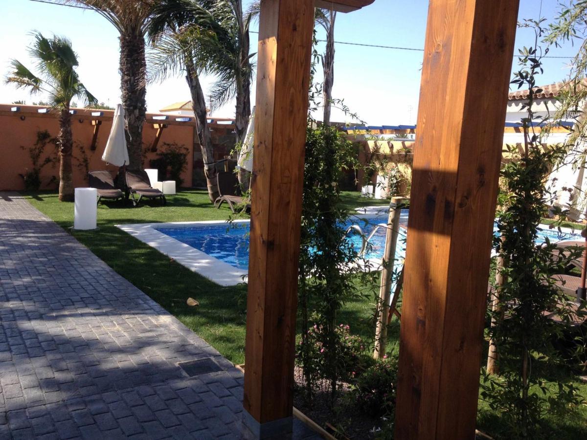 Estudio Con Jardincito Privado Barbacoa Y Piscina Cádiz Eksteriør billede