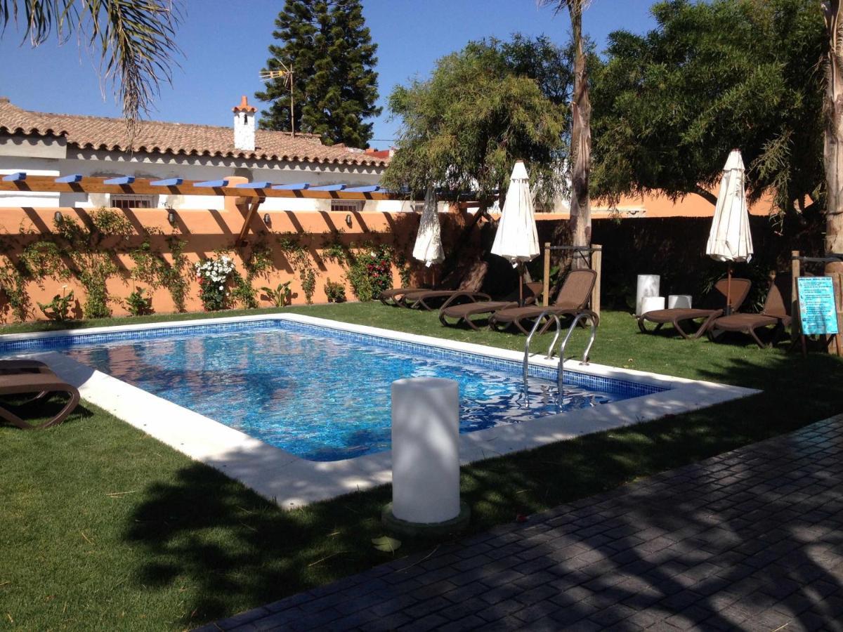 Estudio Con Jardincito Privado Barbacoa Y Piscina Cádiz Eksteriør billede